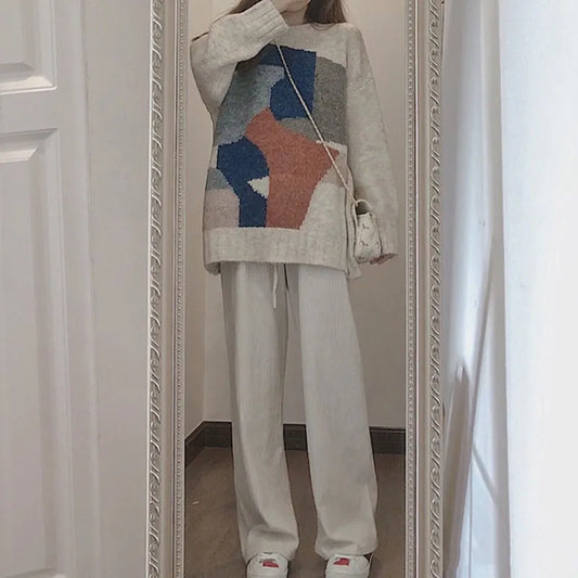 Two-Piece Sweater For Autumn And Winter Design