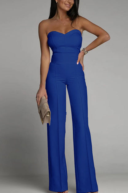 Jadie - Timeless Strapless Jumpsuit