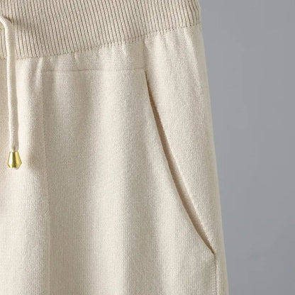 Autumn and winter harem pants casual two-piece set