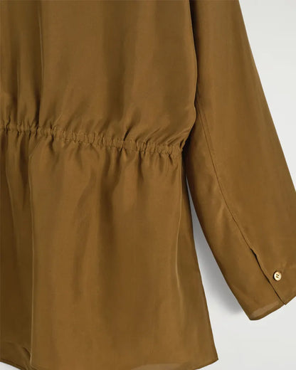 Fashionable Commuter Shirt & Pants Two-Piece Set