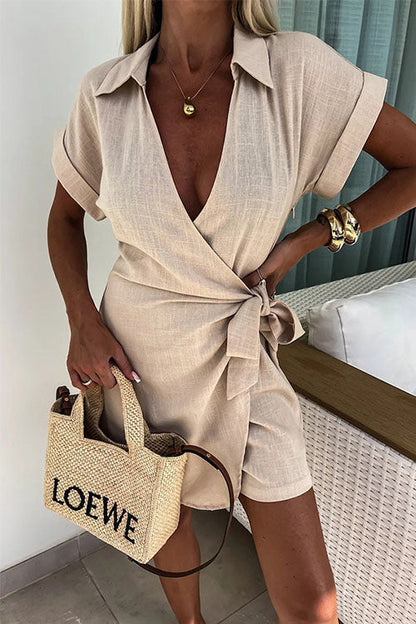 Hera - Elegant Wrap Jumpsuit