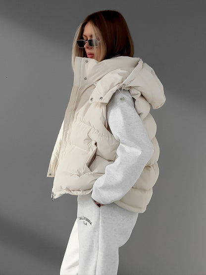 Lightweight Quilted Puffer Down Coat