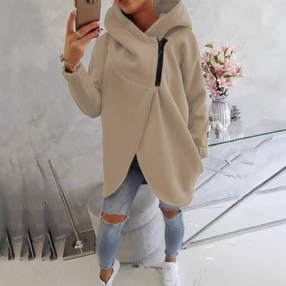 🌷Brielle - Stylish oversized warm zipper hoodie jacket
