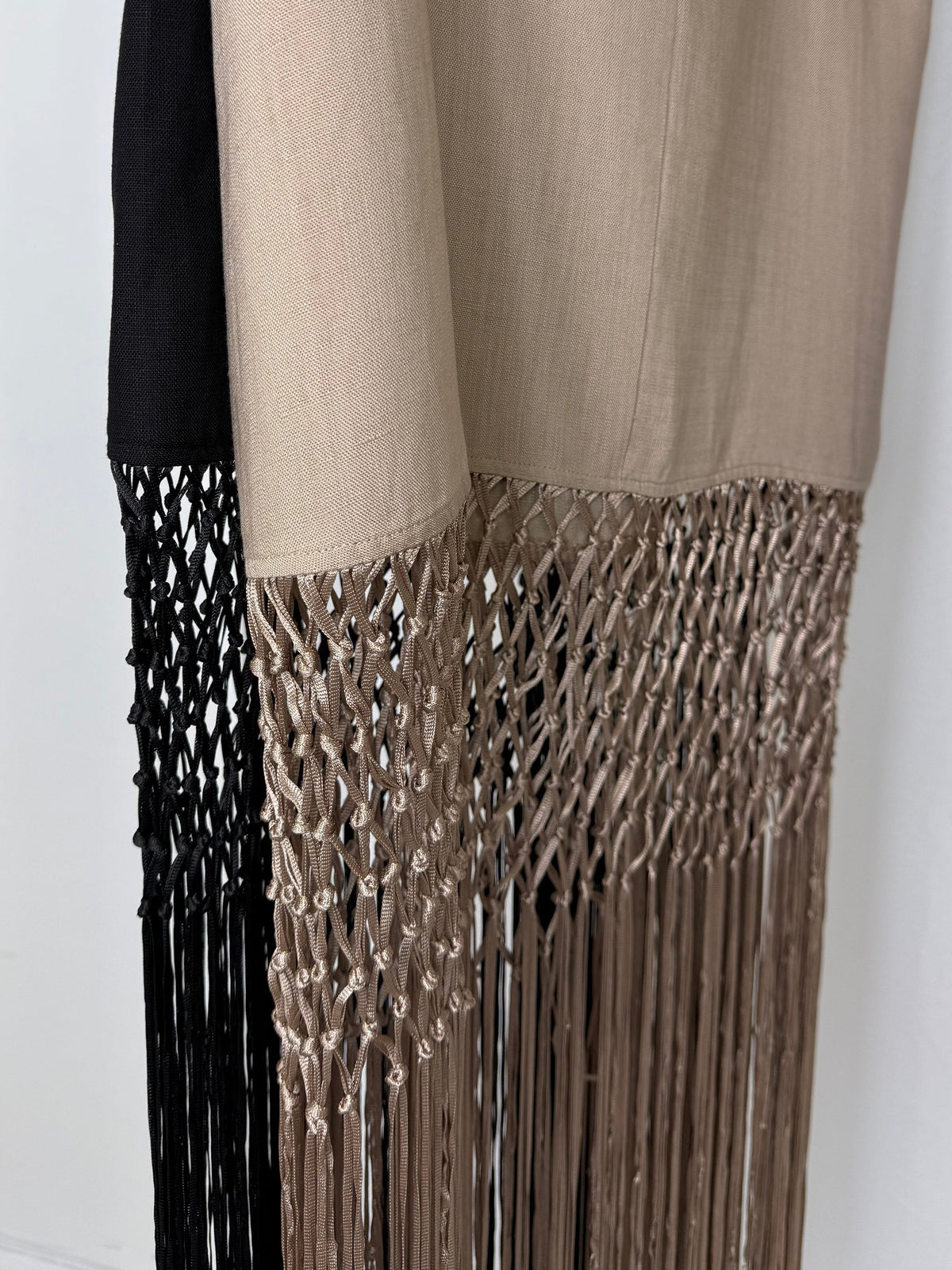 Gigi - Tassel Maxi Dress (Black)