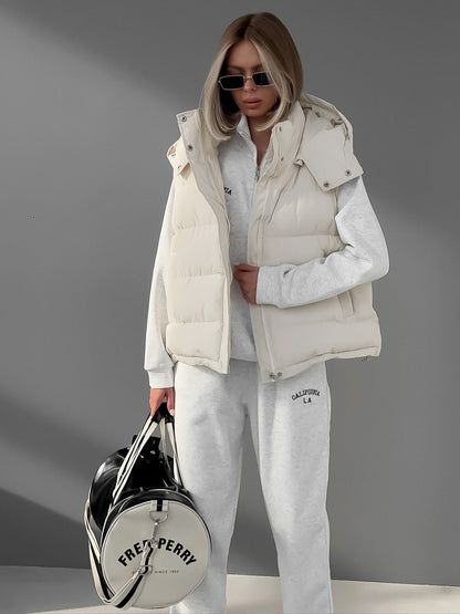 Lightweight Quilted Puffer Down Coat