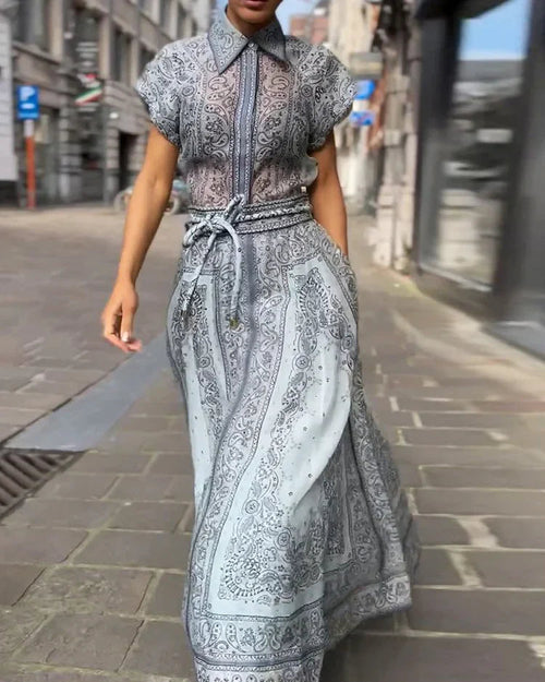 Adele - Boho Print Two-Piece Set