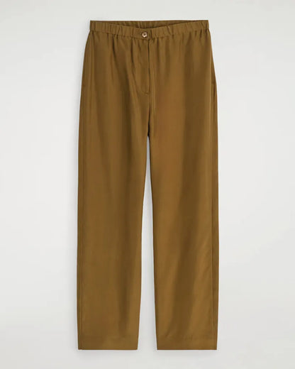 Fashionable Commuter Shirt & Pants Two-Piece Set
