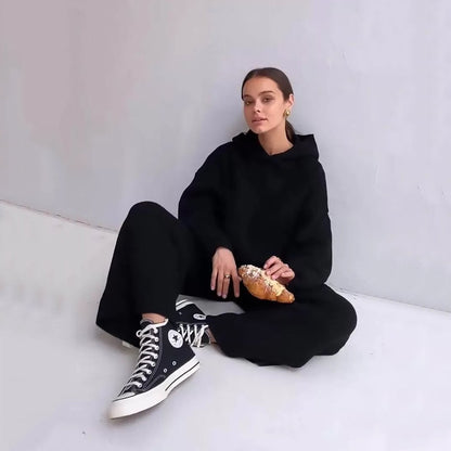 Stylish Sportswear hooded casual Sweater suits