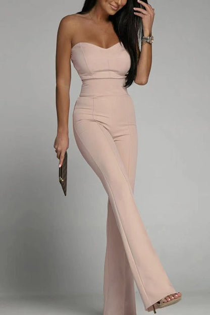 Jadie - Timeless Strapless Jumpsuit