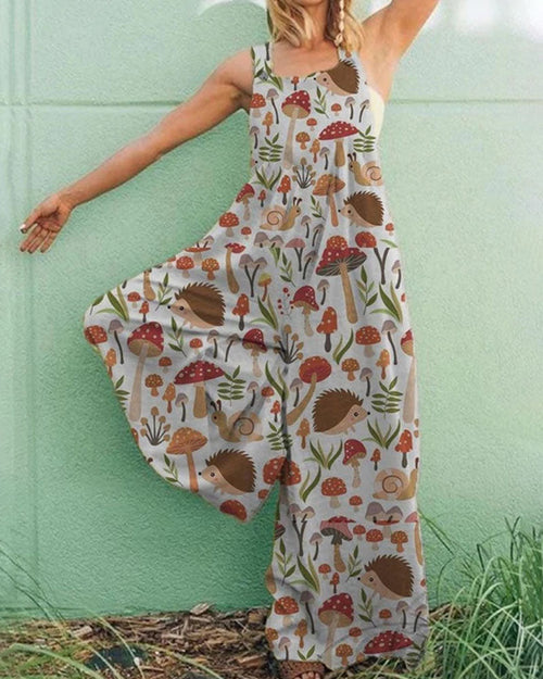 Kristine - Whimsical Forest Jumpsuit
