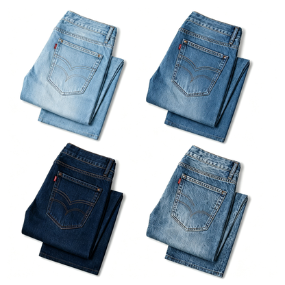 Flex Stretch Slim Straight Jeans