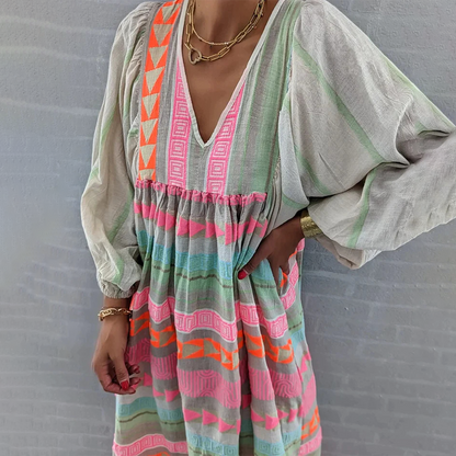 Sabrina - Comfortable Boho Dress