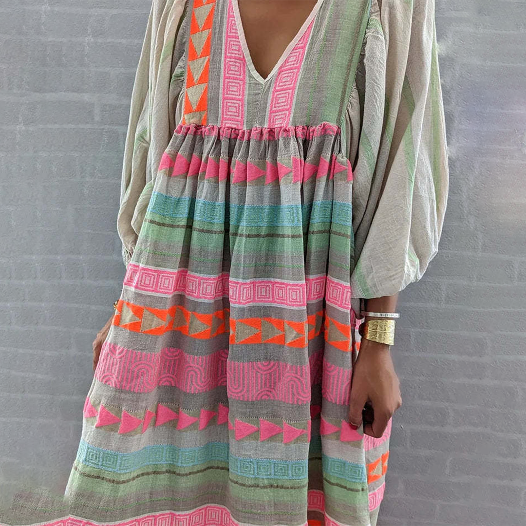 Sabrina - Comfortable Boho Dress