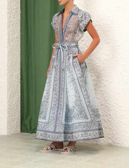 Adele - Boho Print Two-Piece Set