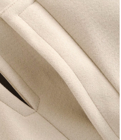 Casual Long Sleeve Solid Buttons Irregular Coat