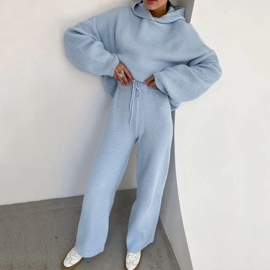 Stylish Sportswear hooded casual Sweater suits