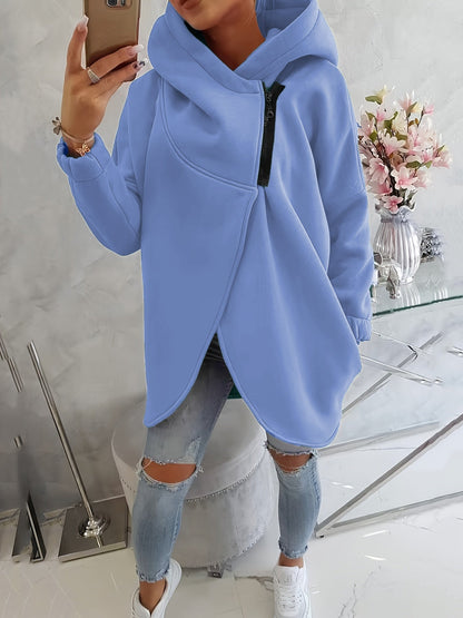 🌷Brielle - Stylish oversized warm zipper hoodie jacket