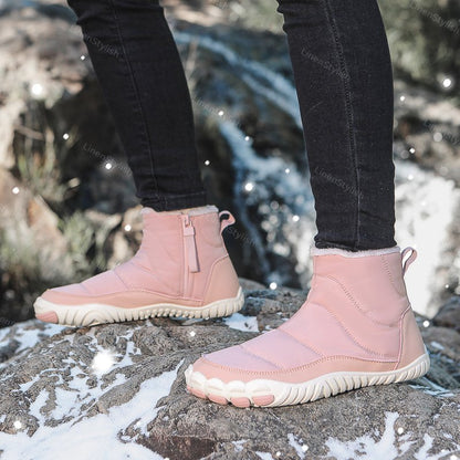 Winter Waterproof Cotton Boots Plus Velvet Padded Snow Boots