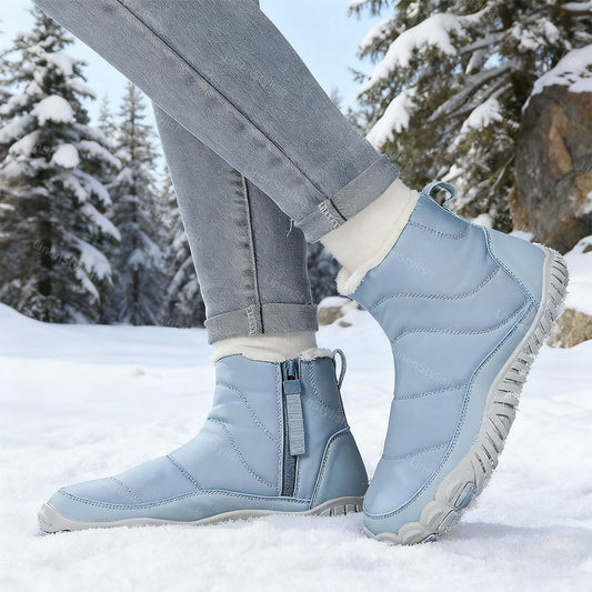 Winter Waterproof Cotton Boots Plus Velvet Padded Snow Boots