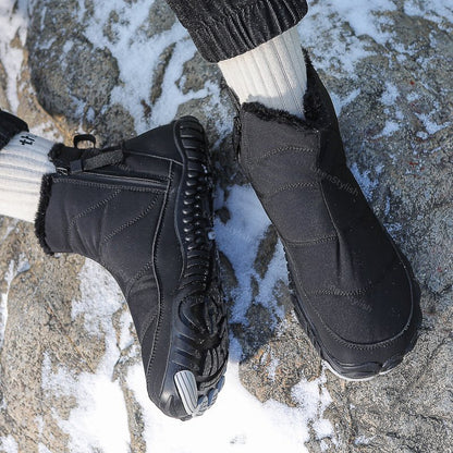 Winter Waterproof Cotton Boots Plus Velvet Padded Snow Boots