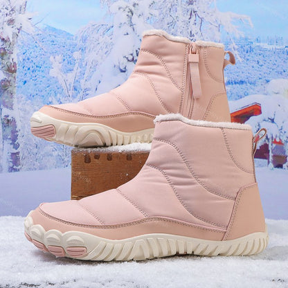 Winter Waterproof Cotton Boots Plus Velvet Padded Snow Boots