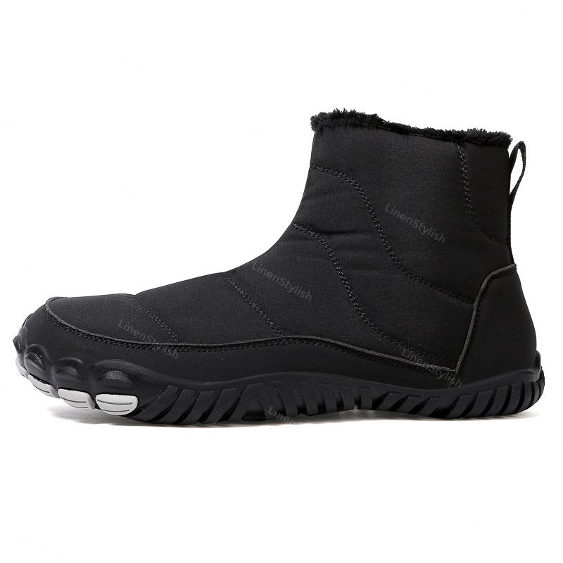 Winter Waterproof Cotton Boots Plus Velvet Padded Snow Boots