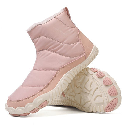 Winter Waterproof Cotton Boots Plus Velvet Padded Snow Boots