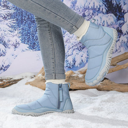 Winter Waterproof Cotton Boots Plus Velvet Padded Snow Boots