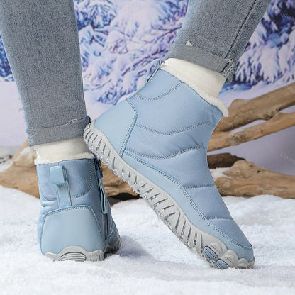 Winter Waterproof Cotton Boots Plus Velvet Padded Snow Boots