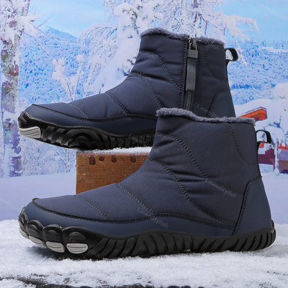 Winter Waterproof Cotton Boots Plus Velvet Padded Snow Boots